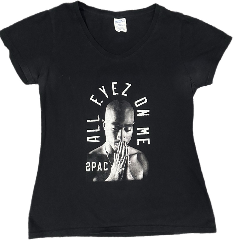 PORT & COMPANY 2PAC Graphic T-Shirt Size S
